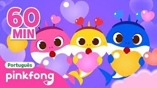 Vamos cantar juntos no Dia dos Namorados | +Completo | Pinkfong, Bebê Tubarão! Canções para Crianças