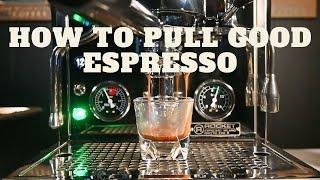 How to Pull Good Espresso | Mr. Espresso