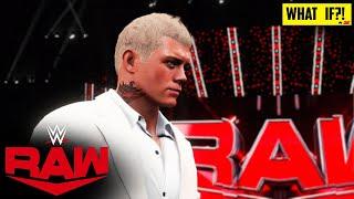 WHAT IF Cody Rhodes returns to WWE: Raw?! | WWE 2K