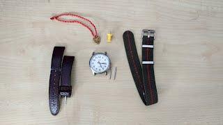 How to put on a NATO watch strap