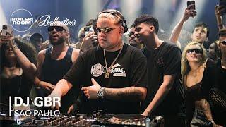 DJ GBR | Boiler Room x Ballantine's True Music Studio: São Paulo