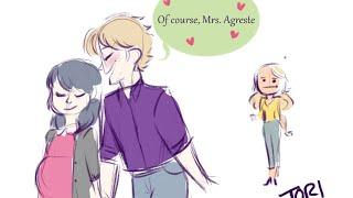 "Mr. and Mrs. Agreste" Miraculous Ladybug Comic Dub