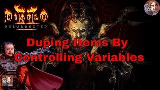 D2R Duping Items by Controlling variables - (Total Items = Stats On Gear)