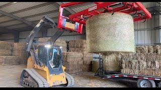 Hay Grapple of My Dreams? Loading a Gooseneck and Tractor Trailer