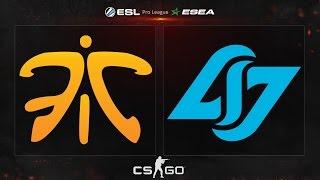 CS:GO - Fnatic vs. CLG [Mirage] - ESL ESEA Pro League Finals 2015  - Group B