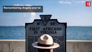 Who is Angela, first African slave who arrived in Virginia 400 years on?