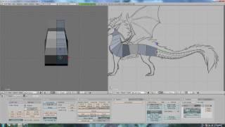 Blender 3D tutorial how to make a dragon 2.0 part 1