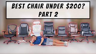 What Are the Best Ergonomic Chairs Under $200 Pt. 2 (Staples Edition)