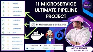 11 Microservice CICD Pipeline DevOps Project | Ultimate DevOps Pipeline