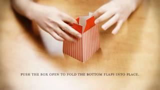 Weddingstar - How To Fold Popcorn Boxes