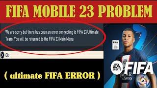 We Are Sorry There Has Been An Error Connecting To FIFA 23 Ultimate Team | How To Fix Fifa 2023