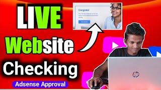 Live Website Checking | आ जाओ सभी | @SANDEEP BLOGGING TIPS. | Important Annocument