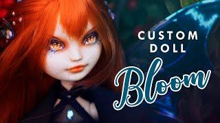 Winx! Dark Bloom - the Corrupted Fairy • Halloween Special • Arteza Review •  Custom Doll Tutorial