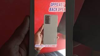 How to Oppo a57 new back open / oppo a57 2022 disassembly/#viralvideo