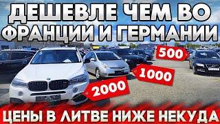 Авторынок Литва 2023.Больше тысячи авто в продаже и продавцы готовы уступать #автолитва #автоизлитвы