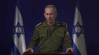 RAdm. Daniel Hagari Reveals Details on Death of 4 Israeli Hostages Under Hamas Captivity