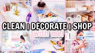 ULTIMATE CLEAN WITH ME // DECORATE WITH ME // HOME SHOP WITH ME! | Alexandra Beuter