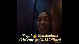 Houston, Texas throws Vicki Dillard an upscale party 