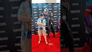 Real Life Spiderverse @ Comic Con | #spiderman #venom #marvel