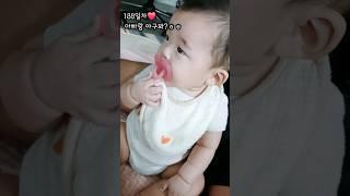 #육아일상 아빠랑 야구보는 아린이️ 스포츠 채널을 좋아해요  아빠 닮아서 그런가..ㅋㅋ #Baseball #Shorts #baby #cute