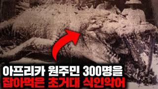 300명을 잡아먹었지만 현재까지도 포획되지 않은 전설의 식인악어 '구스타프' [자연]