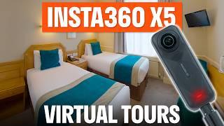 How To Make Virtual Tour Photos With Insta360 X5 Tutorial