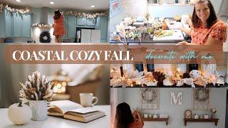 Bringing the Beach to Fall: Cozy Autumn Decorate with Me