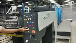 How to work Komori printing machine