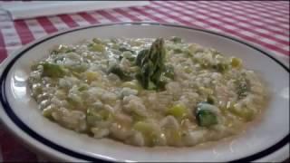 Risotto con asparagi verdi (ed è quasi primavera)