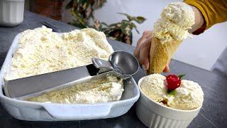 DELICIOUS CREAMY Coconut Ice Cream - ONLY 4 Ingredients