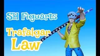 SH Figuarts TRAFALGAR LAW Action Figure Review One Piece #trafalgarlaw #onepiece