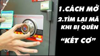 Cách Mở Két Sắt Việt Tiệp Khóa Cơ Nhanh Gọn - Dễ Hiểu Nhất Cho Người Mới