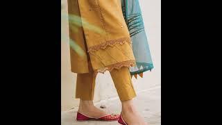 Summer dress design for Eid 2025 / summer outfit ideas / plain suit stitching ideas #dressdesign2024