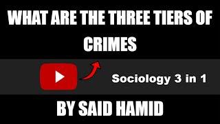 Three Tiers of Crimes