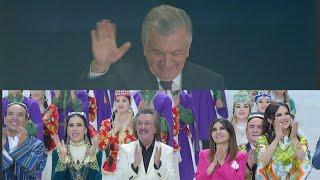 Ozoda Ozodbek Gulsanam Farrux  Munojat Shavkat Mirziyoyev ishtirokida Navroʻz 2024