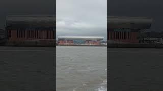 Everton's New Stadium from the Mersey ferry.