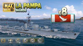 Destroyer "La Pampa": What a glorious run - World of Warships