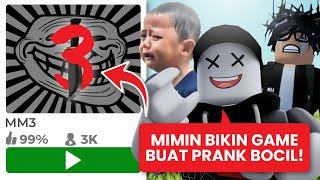 PRANK AKUBOCIL LAGI BUAT MM2 VERSI MIMIN DI ROBLOX?? MIMIN PRANK BUAT GAME LAGI!!