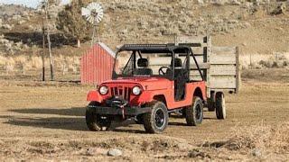 Mahindra Roxer 4x4 in #USA Work horse for Americans #roxer_army #mahindra #mahindrathar #willysjeep