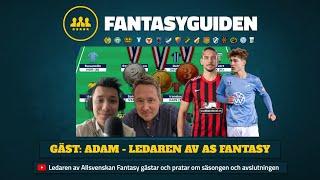 GÄST: ADAM - LEDAREN av Allsvenskan Fantasy