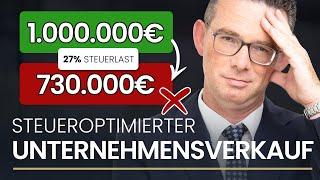 1.000.000€ Gewinn Steuerfrei erzielen: Steueroptimierte Unternehmensverkäufe in der Praxis