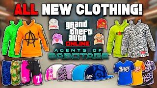 All New Clothing In The GTA 5 Online Agents Of Sabotage DLC!