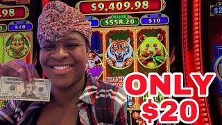 GAMBLE WITH PEACH  MY LAST $27 AT SEMINOLE HARD ROCK CASINO  IN TAMPA, FL & THE NEW UNITY LOUNGE