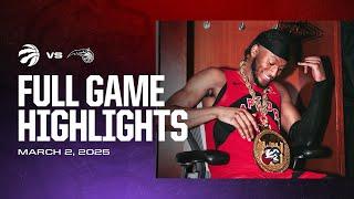 Game Highlights: Raptors at Magic | March 2, 2025