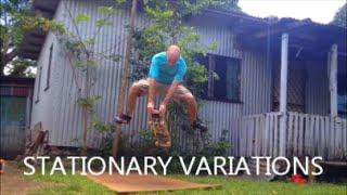 Stationary Variations rare creative and unusual NBD freestyle skate tricks NTG SKATING