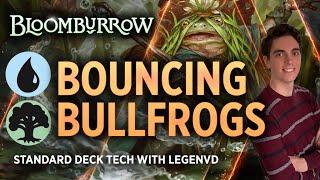 BLOOMBURROW - Bouncing Bullfrogs | Standard Deck Tech with LegenVD | MTG Arena