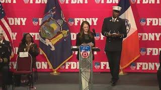 FDNY Commissioner booed after several chiefs are demoted