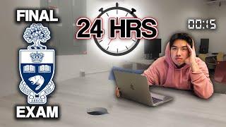 24 Hours to Study for my Final Exam | University of Toronto