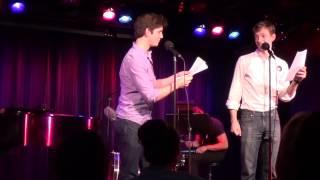 Adam Kaplan and Mike Faist performing "Anything You Can Do"