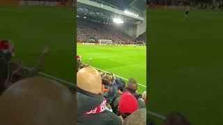 Mo #salah live #goal view #Liverpool vs #Napoli CL (2-0 01.11.2022) #anfield #amazing #qualification